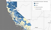 New maps showing which California school districts are open reflect big ...