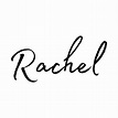 Rachel Name Calligraphy - Rachel - T-Shirt | TeePublic