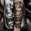 Rapper sleeve in progress tattooed by Saul, Limited appointments ...