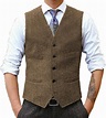 Lovee Tux Herren Hochzeitsanzüge Weste Für Mann Lässig Slim Fit ...