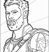 Avengers Thor Coloring Pages at GetDrawings | Free download