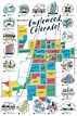 Illustrated Neighborhood Map of Englewood, Colorado by Nate Padavick ...
