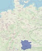 The location of the Munich metropolitan region within Germany ...