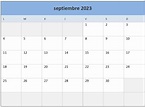 Calendario 2023 en Excel • Excel Total