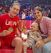 Breanna Stewart Celebrates U.S. Women's Basketball's Win with Baby