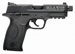 Smith & Wesson M&P22 Compact, 22LR Pistol with Threaded Barrel, Black ...