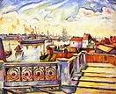 The Port of Anvers - Othon Friesz - WikiArt.org - encyclopedia of ...