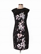 Saks Fifth Avenue Floral Black Cocktail Dress Size 4 - 73% off | thredUP