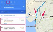 Google maps distances between places - lokasincams