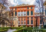 View of the Palazzo Rosso from a Garden Situated between Palazzo Bianco ...