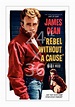 James Dean - Rebel without a Cause - Classic Vintage Film Movie Poster ...