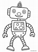 Dibujos de Robots para colorear - Páginas para imprimir gratis