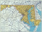 Us Map Of Maryland