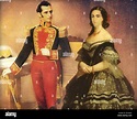 Antonio José de Sucre y Mariana Carcelén de Guevara Stock Photo - Alamy