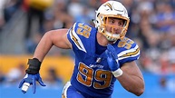 Chargers' Joey Bosa returns to practice after injuring foot