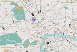 London top tourist attractions map - Locations to visit in three days ...