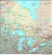 Ontario, Canada Political Wall Map | Maps.com.com