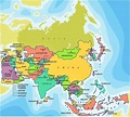 Mapa de Asia