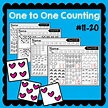 One to One Counting 11-20, Teen Number One to One counting Worksheets ...