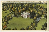 Aerial view of Monticello, home of Thomas Jefferson, Charl… | Flickr