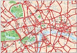 Mapa De Londres Para Imprimir | Mapa
