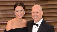 Bruce Willis's wife celebrates the actor's relationship with Demi Moore ...