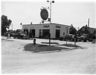 Gulf Gas Station, Corner of Ford and Franklin, August 1950 | Ann Arbor ...