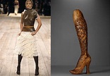 Aimee Mullins walked for Givenchy in 1998. McQueen’s famously ...