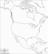 Blank North America Map For Kids Image & Picture - Coloring Home