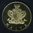 MALTA 50 POUNDS GOLD COIN 1975