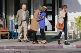 Darren Criss kisses mother Cerina at lunch... hours after dedicating ...