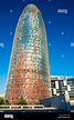 Agbar Tower, designed by architect Jean Nouvel. The building is located ...
