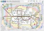 Mappa della metropolitana di Monaco: linee e stazioni della ...