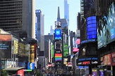 Times Square, Manhattan, New York City, New York, Vereinigte Staaten ...