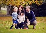 Família real britânica divulga foto de Natal em rede social - Família ...