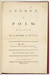 London: A Poem, Samuel Johnson, 1738 | Christie’s
