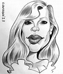 Caricaturas de famosos: Kim Basinger
