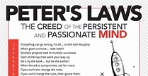 Peter’s Laws — The Creed of the Persistent and Passionate Mind | by ...