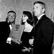 Natalie Wood and Kirk Douglas with an award Photo Print - Walmart.com