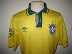 Camisa Brasil Umbro 1991 1993 Autentica - R$ 499,00 em Mercado Livre