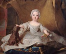 Portrait of Marie-Zephyrine (1750-55) of France with her Dog — Jean ...