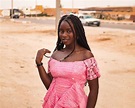 A Beautiful Mauritanian Girl with Pink Dress Stock Image - Image of black, african: 270679835
