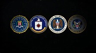 Download Cia Logo With Different Government Seal Wallpaper | Wallpapers.com