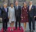 Les souverains des Pays-Bas avec le couple présidentiel argentin chez ...