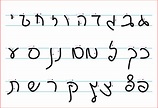 Further Light: Hebrew Cursive Handwriting