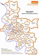 Düsseldorf und Umgebung in Bildern: Düsseldorf: Stadtteil-Übersicht als ...
