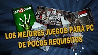 TOP 10 | MEJORES JUEGOS MODERNOS CON POCOS REQUISITOS - YouTube