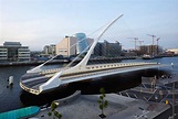 Samuel Beckett Bridge in Dublin - Santiago Calatrava
