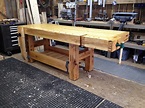 Reclaimed Wood Workbench - DIY