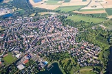 Luftaufnahme Philippsburg - Ortsansicht in Philippsburg im Bundesland ...